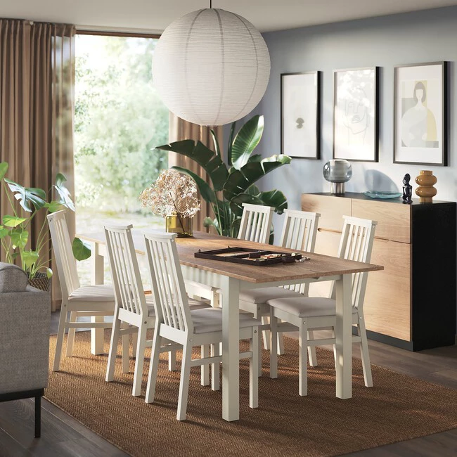 Alhult Mesa Extensible Beige Marron 1447085 Pe988963 S5