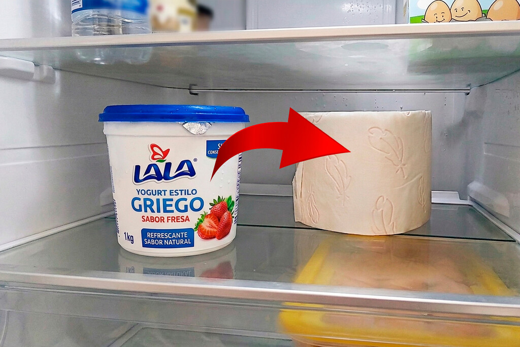 “Poner un rollo de papel higiénico en el refrigerador es uno de los mejores trucos que he probado”: alguien lo ha probado