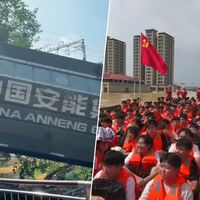 Las inundaciones en China han revelado una gigantesca "criatura" marina: evacúa barrios enteros cuando las carreteras desaparecen 