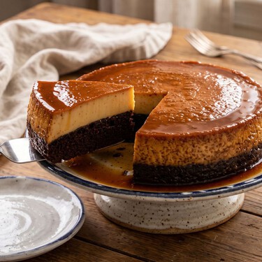 Cómo hacer chocoflan al estilo Costco: el postre que junta lo mejor de dos mundos sin quebrarte la cabeza 