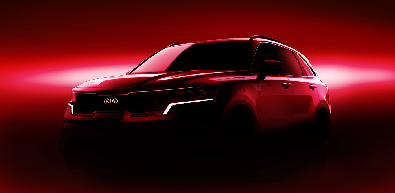 KIA Sorento 2021 ya se dejó ver sin camuflaje previo a su presentación en Ginebra