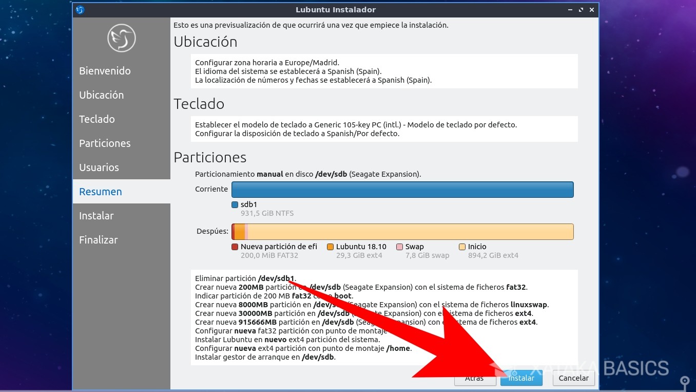 Linux: instalar una distro GNU/Linux en disco duro externo