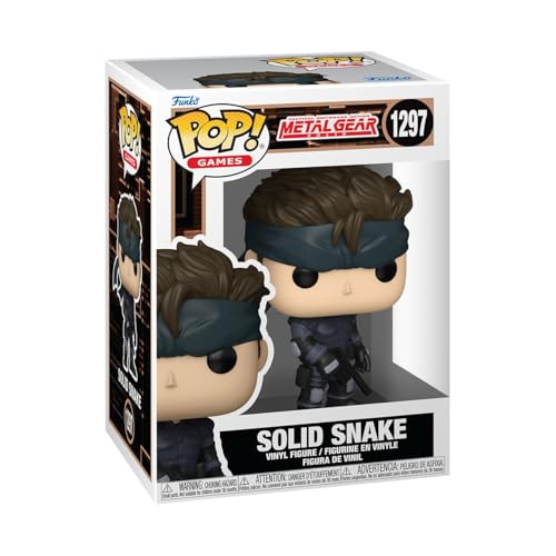 Funko Pop! Games: Metal Gear Solid - Solid Snake