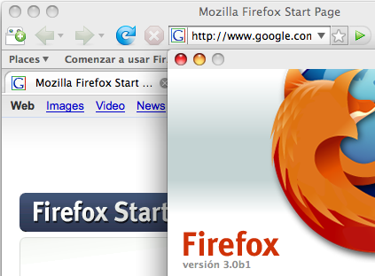Algunos apuntes sobre Firefox 3.0 beta 1