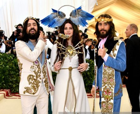 Jared Leto se convierte en el mesías del estilo para la MET Gala en Gucci