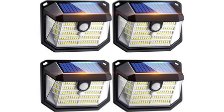 Pack de 4 focos solares