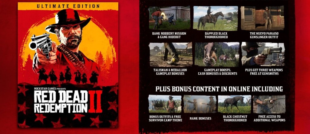 Todas las ediciones de Red Dead Redemption 2 ¿Qué incluye cada una ...