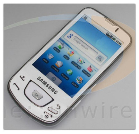 Samsung i7500 Galaxy, también en blanco