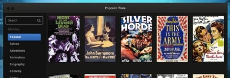Popcorn Time, una aplicación que no gustará a la industria del cine