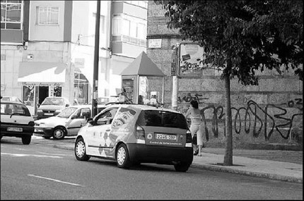 multeros mal aparcados, en casa del herrero cuchillo de palo