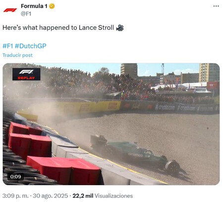 Stroll Zandvoort F1 2025