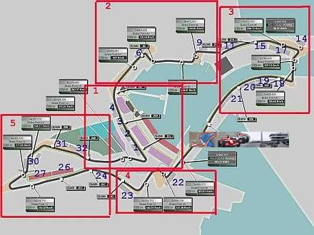 Ya tenemos el plano de las tribunas del Circuito de Valencia