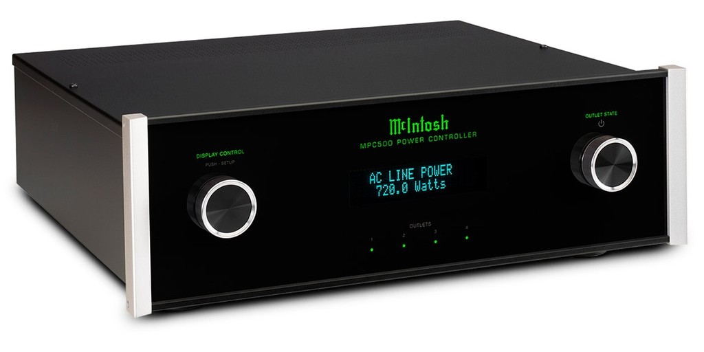 Si tienes un equipo multimedia muy, muy, valioso, el nuevo McIntosh MPC500 llega dispuesto a protegerlo de problemas eléctricos 