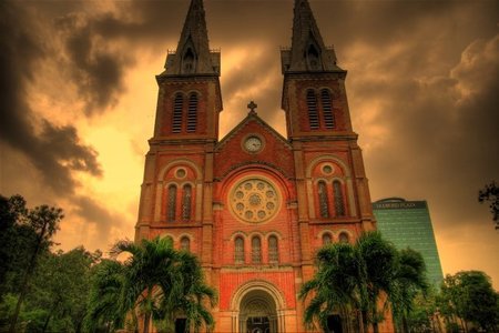 La Catedral de Notre Dame de Ho Chi Minh City
