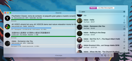 Downie, descarga vídeos de YouTube y mil sitios más desde tu Mac y de la forma más sencilla