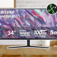 Monitor Samsung de gran tamaño y 100 Hz: está casi a mitad de precio y es perfecto para trabajar y jugar