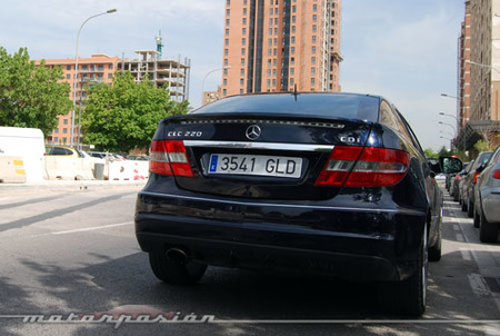 Mercedes-Benz CLC 220 CDI automático, prueba de consumo (parte 2)
