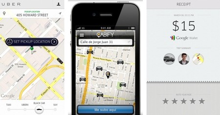 Uber y Cabify, plataformas de servicios de coche con chófer