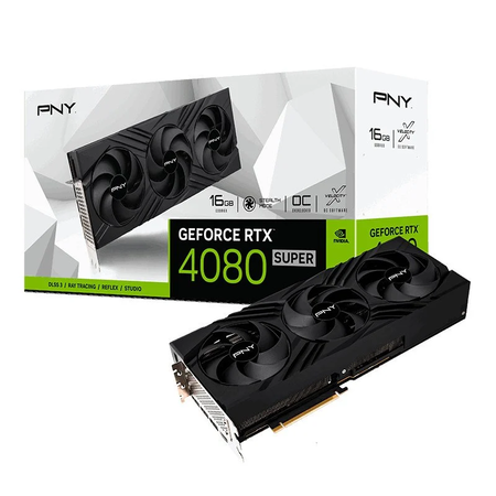Pny Geforce Rtx 4080 Super Verto Oc Triple Fan 16gb Gddr6x Dlss3