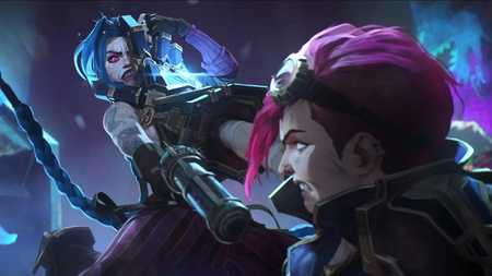 Jinx Y Vi Pelean En La Segunda Temporada De Arcane