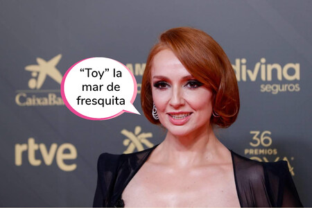 Cristina Castaño ('Toy Boy') incendia las redes con esta sensual imagen en ropa interior y pelucón