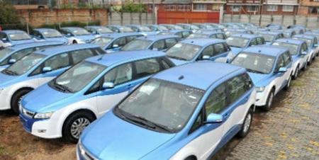 La ciudad de Bogotá incorpora 45 taxis eléctricos BYD e6 a su flota