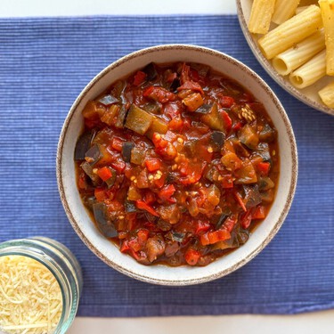 Ragú de berenjena, una receta fácil y saludable para variar el menú de la semana