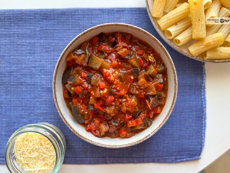 Ragú de berenjena, una receta fácil y saludable para variar el menú de la semana
