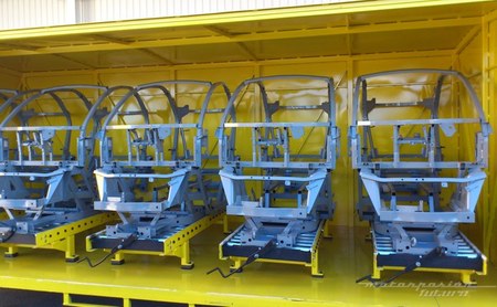 Fabrica Renault Twizy Valladolid bastidores