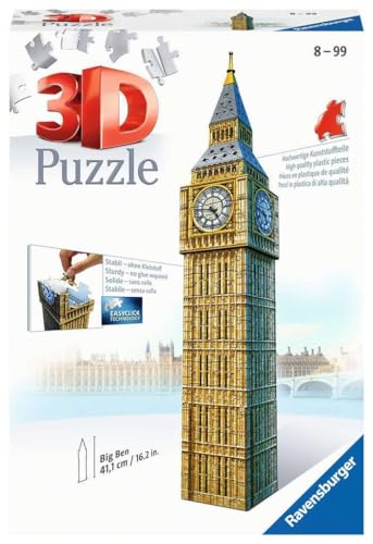 Ravensburger Rompecabezas 3D Big Ben Londres 216 Piezas Puzzle Premium