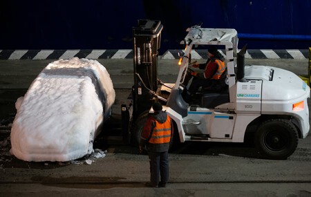 Sun Rio Coche Congelado Vladivostok 2