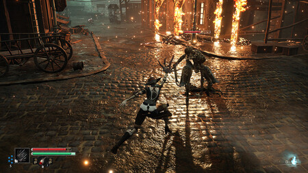 El combate en Steelrising