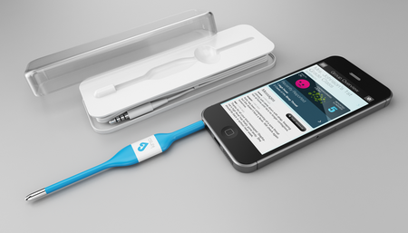 Kinsa, un termómetro inteligente que se conecta a tu smartphone