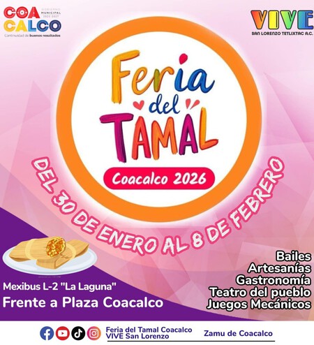 Cuándo es y cómo llegar a la Feria del Atole de Coacalco para probar champurrado y deliciosos tamales de elote 