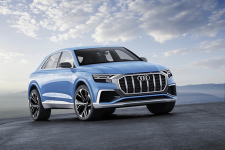Así de imponentes son los 450 CV y 1.000 km de autonomía del Audi Q8 Concept