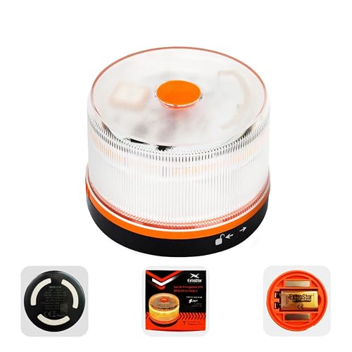 HIBRON EXTRASTAR Emergency Light Beacon V16 Approved DGT with Geolocation