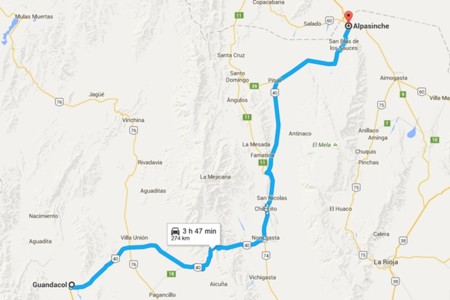 Tramo Guandacol Alpasinche
