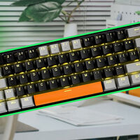 No cuesta ni 450 pesos pero este teclado es mecánico, compacto y muy cómodo para gaming: puedes intercambiarle la teclas