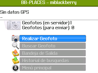 bbPlaces, fotos geolocalizadas con la Blackberry