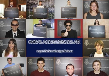 Campaña de la Policía Nacional que lanza un mensaje de prevención y actuación frente al Acoso Escolar