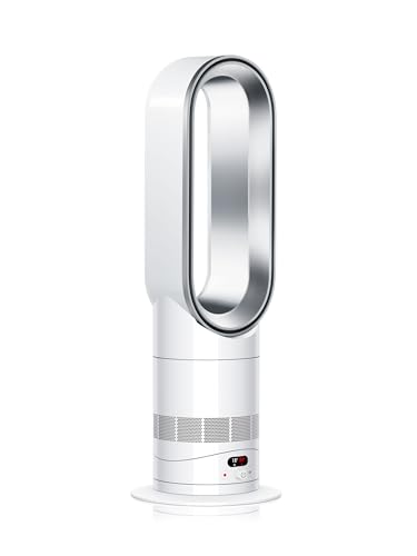 Dyson Hot+Cool™ HF1 Calefactor y Ventilador Sin Aspas, Calefacción Rápida y Refrigeración Potente, Control por App y Mando, Precalentamiento, Silencioso y Eficiente