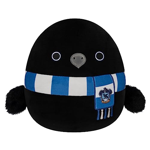 Squishmallows Original Harry Potter Cuervo de Ravenclaw de 10 Pulgadas - Peluche Oficial de Jazwares