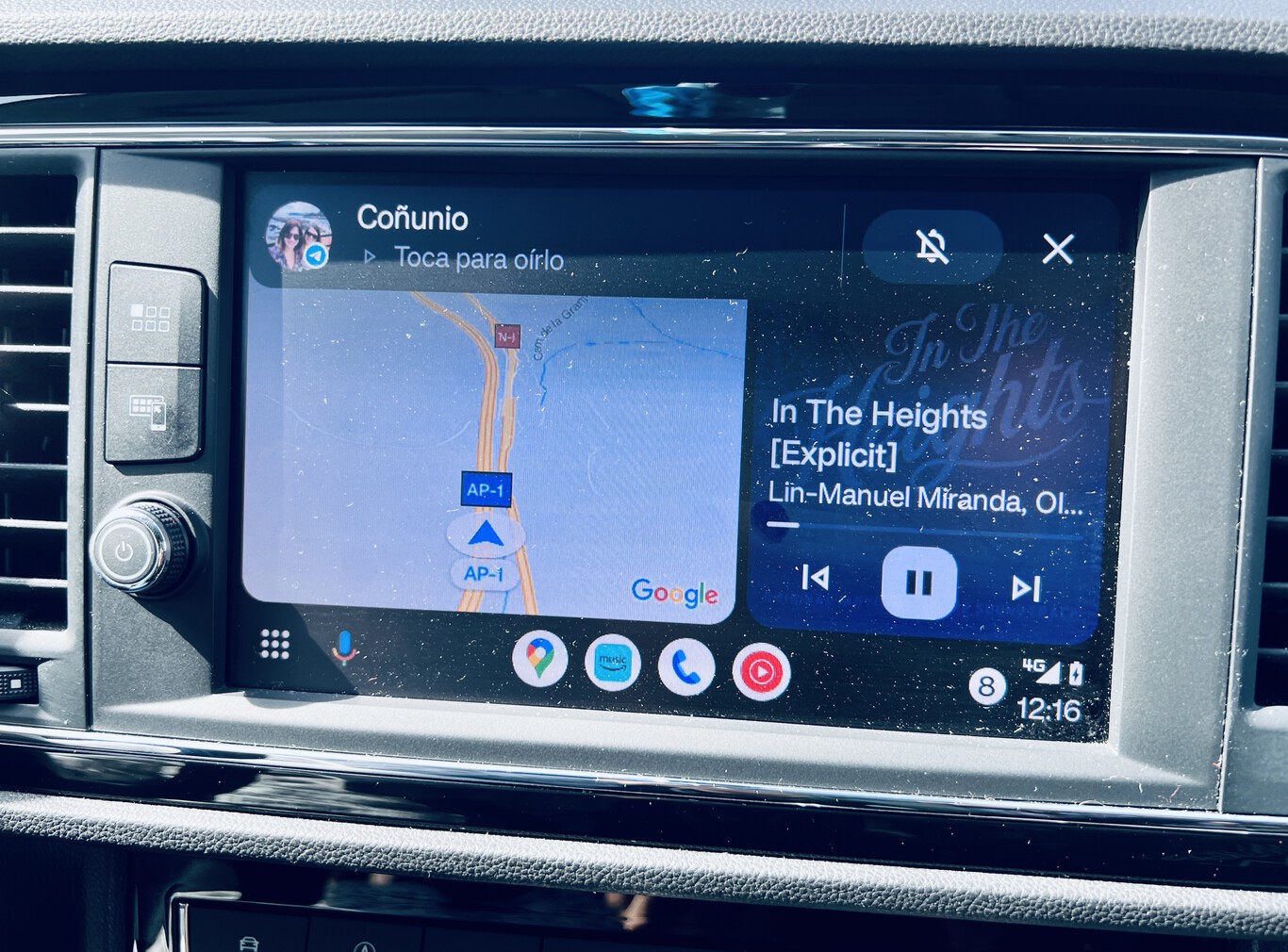 Cómo poner pantalla doble o modo multiventana con Android Auto Coolwalk