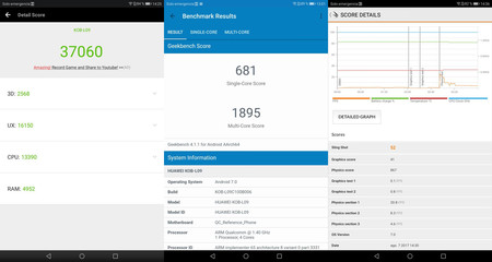 Benchmark Mediapad T3