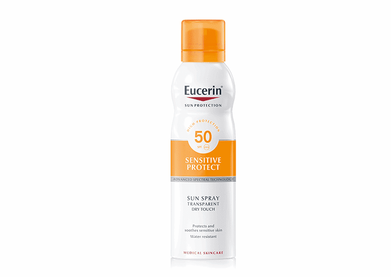 Eucerin Solar Corporal Dry Spray Transparente SPF 50 200ml