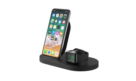 Para cargar inalámbricamente tu iPhone y tu Apple Watch con una única base, tienes hoy en Amazon la Belkin Boost Up por 118,29 euros