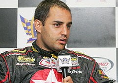 Montoya la lía en la NASCAR