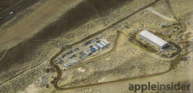 Fotografía aerea de las instalaciones en Reno