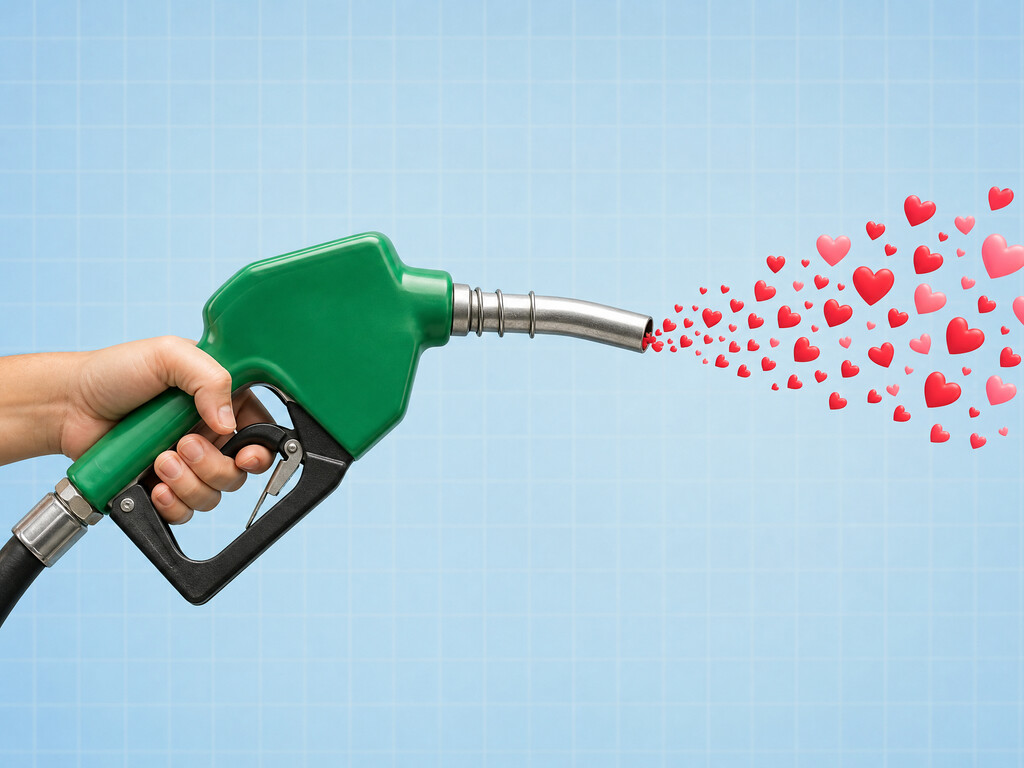 La gasolina está cara nivel: una app de citas se ha puesto a regalarla para que sus usuarios puedan quedar en persona
