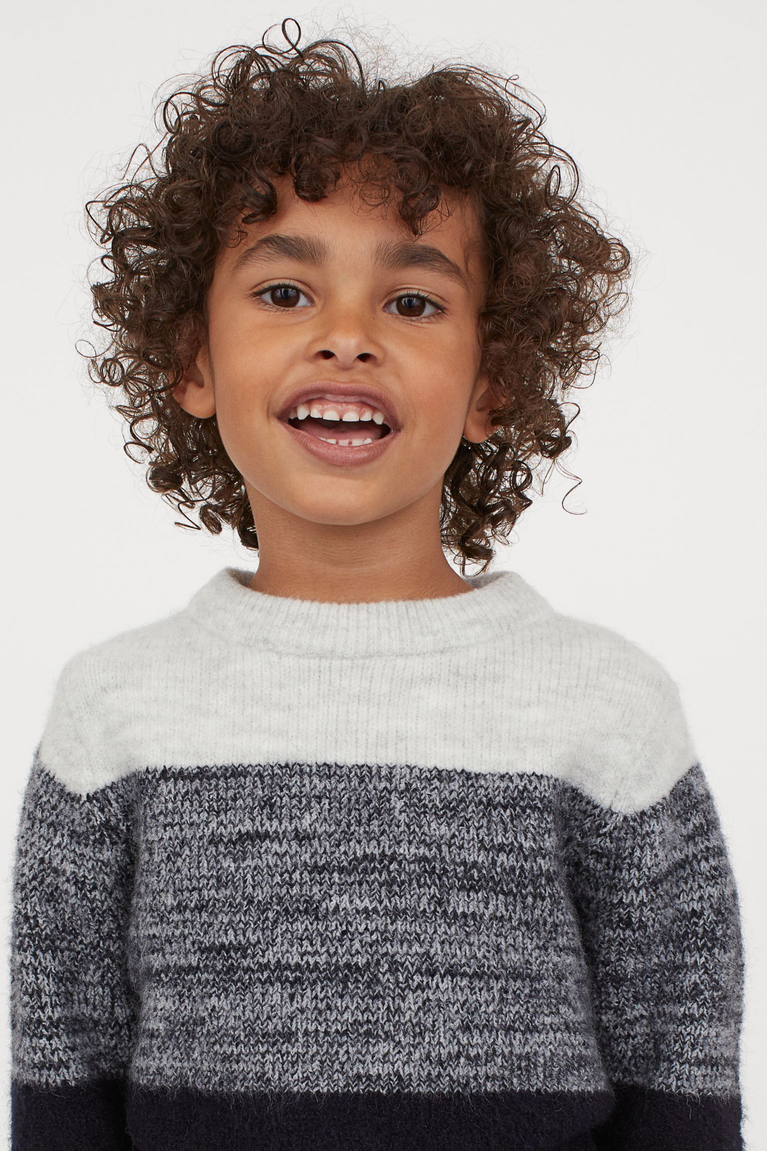 Jersey de punto gris